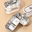 Ljojo 3-Layer Stainless Steel Lunch Box Set