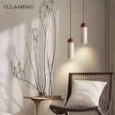 Bedside Pendant Light: Wabi Sabi Yellow Stone Sofa Lighting Fixture by Ljojo
