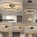 Ljojo Modern Acrylic Circle Chandelier Pendant Lights for Indoor Lighting Decor