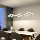Ljojo Modern Art Ribbon Pendant Light for Dining Room