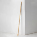 Long Black Walnut Ash Stay Against Wall Floor Lamp LED Atmosphere Bedroom Living Room Ljojo