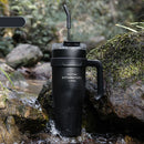 Ljojo Light Luxury Handle Cup: Insulated Straw Cup for Office, Travel, and Car