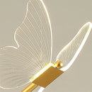 Butterfly LED Wall Lamp Indoor Lighting by Ljojo - Elegant Bedroom Decoration Pendant Light Fixture