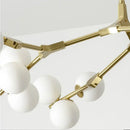 LED Glass Balls Ceiling Chandelier Stylish Lighting Fixture for Living Room by Ljojo