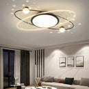 LED Ceiling Lamp Modern Nordic Moon Design Remote Control Light Fixture Ljojo