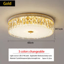 Crystal Ceiling Lamp Modern Minimalist Bedroom Dining Room Luxury Living Room Ljojo