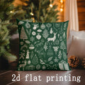 Christmas Pillowcases for Home Decor - Ljojo Pattern Cushion Cover for Sofa Bedroom Car