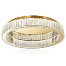 Ljojo Crystal Ceiling Lamp Ring Chandelier Modern Living Room Bedroom Lighting Fixtures
