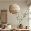 Wabi Sabi Style Fabric Pendant Lights Living Room Chandelier by Ljojo