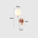 Children's Bear Wall Lamp | Creative Cartoon Bedside Light Fixture by Ljojo