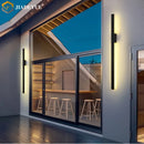 Ljojo LED Long Wall Lamp Modern Simple Living Room Dining Corridor Bedroom Bedside Decor