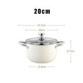 Ljojo 304 Stainless Steel Non-stick Soup Pot with Lid - Induction Cooker & Gas Stove Compatible
