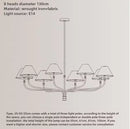 Modern Acrylic Ceiling Chandelier for Living Room Kitchen | Creative Teen Room Decoration by Ljojo