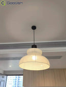 Japanese Wabi Sabi Pendant Lights: Lovely Cloth Bowl LED Lamps for Home Decor by Ljojo