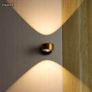 Ljojo LED Projection Wall Lamp for Bedside and Living Room