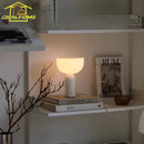 Danish Designer Marble Table Lamp USB Charging Touch Switch Medieval Cream Wind Desk Lights