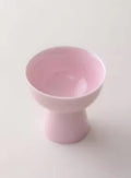 High Footed Ceramic Plate for Chinese Afternoon Tea Desserts by Ljojo