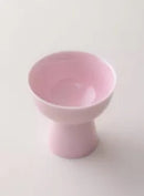 High Footed Ceramic Plate for Chinese Afternoon Tea Desserts by Ljojo