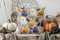 Cute Ghosts & Pumpkins Halloween Pillow Cover by Ljojo - Sofa, Bedroom, Car
