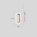 2023 Nordic LED Pendant Lights by Ljojo - Modern Luxurious Indoor Lighting for Home Dining Tables