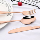 Ljojo 24pc Stainless Steel Dinnerware Cutlery Set in Gift Box