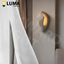 Ljojo Wabi Sabi Style Cement Wall Lamp Japanese Creative LED Light for Art Hotel Bedroom