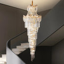 Ljojo Luxury Crystal Chandelier for Living Room, Stair, Loft, Villa Duplex