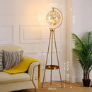 Ljojo Luxury Moon LED Floor Lamp - Nordic Minimalist Creative Art Desk Lamp