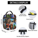 Ljojo Moana Insulated Lunch Bag - Kids Cartoon Movie Theme - Thermal Cooler Lunch Box