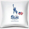 Ljojo LOVE USA Square Pillowcase for Home Decor