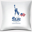 Ljojo LOVE USA Square Pillowcase for Home Decor
