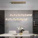 Ljojo Luxury Crystal Chandelier Pendant Light for Living Room and Dining Room