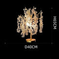 Crystal Tree Floor Lamp Luxury Art Light for Living Room Bedroom - Ljojo