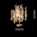 Crystal Tree Floor Lamp Luxury Art Light for Living Room Bedroom - Ljojo