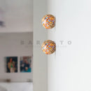 Ljojo Luxury Glass Ball Wall Lights - Colorful LED G4 Lamps