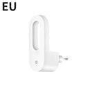EU/US Plug Night Light Socket 1/2 Pcs Warm White Lamp Energy Saving for Kids Room by Ljojo