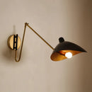 Ljojo Retro Industrial Style Rotatable Wall Lamps Matte Metal Sconce Lights E14 LED Bedroom Decor
