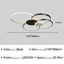 Modern Nordic LED Ceiling Lamp for Bedroom Living Room Dining Room by Ljojo