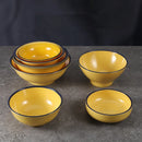 Ljojo Melamine Enamel Rice Bowl Set