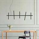 Modern Minimalist LED Chandelier Hanging Light Fixture for Living Dining Room by Ljojo