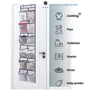 Ljojo™ Over the Door Shoe Organizer with Large Mesh Pockets