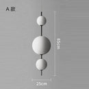 Ljojo Glass Ball Pendant Lamp Ceiling Chandelier Kitchen Bedroom Home Decor