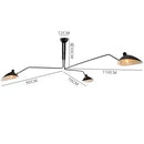Nordic Spider Shaped Chandelier for Living Room | Industrial Luster Lighting Fixtures by Ljojo