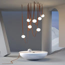 Designer Glass Ball Pendant Lamp for Living Room by Ljojo - DIY LED Lighting Decor