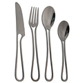 Gold Cutlery Set Stainless Steel Dinnerware Ljojo Tableware Party Kitchen Flatware