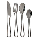 Gold Cutlery Set Stainless Steel Dinnerware Ljojo Tableware Party Kitchen Flatware
