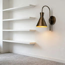 Nordic Retro Iron Copper LED Wall Lamps for Living Room Bedroom Study by Ljojo