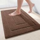 Ljojo Microfibre Non-Slip Bath Rug - Water Absorbent and Washable