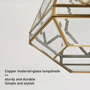 LED Glass Pendant Light Chandelier Modern Minimalist Home Decor Ljojo