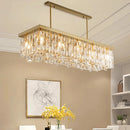 Ljojo Luxury Crystal Chandelier Pendant Light for Living Room Dining Room Home Decor